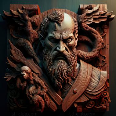 3D модель Игра st God of War Ragnarok (STL)